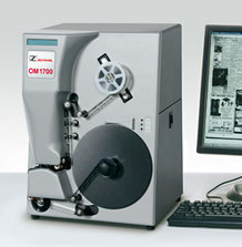 Mikrofilm-Scansystem für 16/35 mm Rollfilme