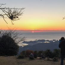 妙法山　初日の出