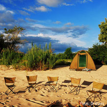 Zeltsafari in Namibia