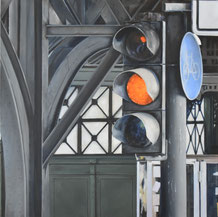 "Decisiones...". Óleo sobre lienzo. (50*50 cm).