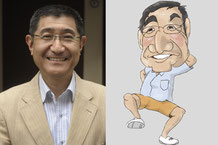 写真を元に似顔絵を描くプロのスキル、マルチクリエイターYORIYASUが手掛けた制作例