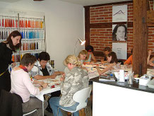 Schmuckkurs Häkelketten oder Drahtweben im Atelier im Kornmesserhaus
