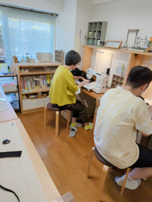 ご夫婦でそれぞれの物を製作