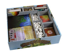 folded space insert organizer spirit island