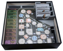 folded space insert organizer clank in space 