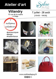 expo vente artisans createurs artistes villandry soline du puy
