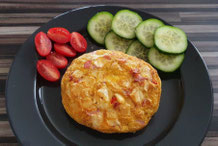 Omelette Deluxe Air Fryer Pampered Chef Frühstück