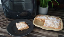 Schneller Apfelkuchen im Deluxe Air Fryer kleiner Ofenzauberer plus Pampered Chef