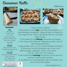 Cinnamon Rolls Ofenhexe Stoneware Pampered Chef Adventskalender