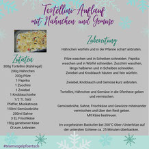 Tortellini-Auflauf Pampered Chef Ofenhexe Adventskalender