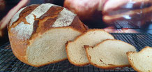 Schnelles 5-Minuten Brot Ofenmeister Stoneware Pampered Chef Kuchengitter Edelstahl-Rührschüssel Teigunterlage