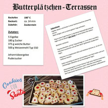 Adventskalender Butterplätzchen-Terrassen Zauberstein