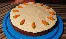 Carrot Cake Starbucks Stoneware rund Kuchengitter Super-Hacker Schneidbrett