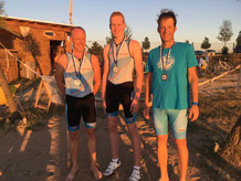 2. Rene Krutzer, 1. Sebastian Jung, 3. Steffen Frei