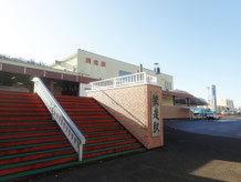 網走市の中心駅、網走駅