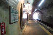 トンネルホームの湯西川温泉駅