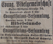 Anzeige 1923