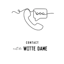 Bereikbaarheid, openingstijden, contact, routes, mailen, bellen met de Witte Dame