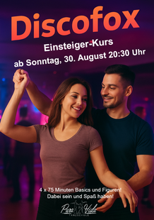 Discofox Einsteiger-Kurs ab 30. August