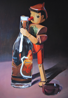 La casera. Óleo sobre lienzo. (162*114 cm).
