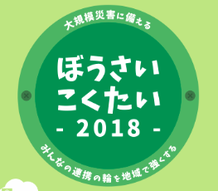 ぼうさいこくたい（防災推進国⺠大会）2018へ津波シェルターHIKARi出展000