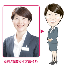 写真を元に似顔絵を描くプロのスキル、マルチクリエイターYORIYASUが手掛けた制作例