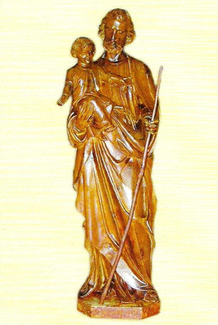 STATUA LIGNEA DI SAN GIUSEPPE