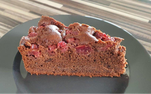 Schoko-Kirsch-Kuchen Stoneware rund Kuchengitter Edelstahl-Rührschüssel Pampered Chef