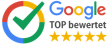Google Top bewertet