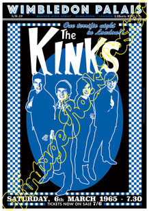 thekinks, kinks, kinksposter, kinksconcert