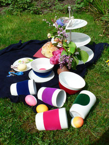 KAHLA touch! Becher, Schalen und Etagere
