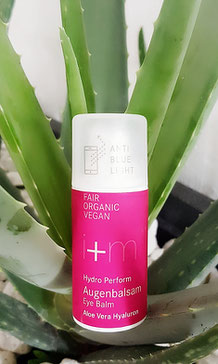i+m Naturkosmetik Augenbalsam Hydro Perform Anti Blue Light Augenpflege Healthlove Blog