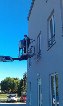 Fassadenlift für unser Fassadenbild