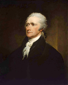 TRUMBULL, JOHN. ALEXANDER HAMILTON