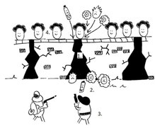 peau atopique en mode bande dessinee