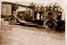 camion mitraillé