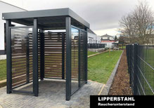 Raucher-Lounge Stahl