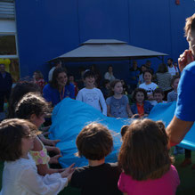 Giochi di gruppo per festa bambini di 4 anni con animatore a Roma