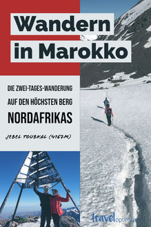 Wandern im Atlasgebirge in Marokko - Besteigung des Jbel Toubkal