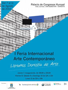 Donostiartean Feria internacional de arte contemporáneo  - Mari Carmen Fernández Quirós