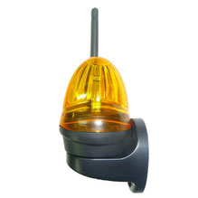 12-24 volt flashing light with antenna for AKIA France System’s wheeled gate motor drives