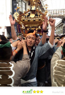 OL虹子さん：三社祭