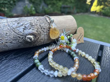Sonnenfeuer Citrin-Karneol-Jade-Set