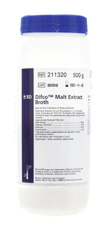 211320 BD Difco™ Caldo Extracto de Malta, 500 g