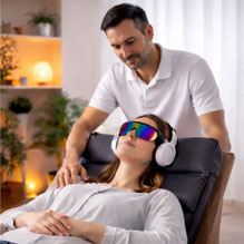 Accompagnement en luminothérapie PSIO auprès de thérapeutes et professionnels du bien-être