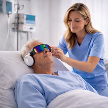 Utilisation de la luminothérapie PSIO en établissement de santé et milieu médical