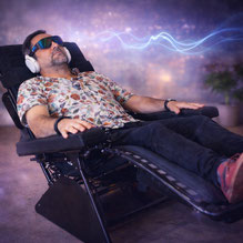 Séance de relaxation vibroacoustique PSIO TRANS avec vibrations sonores
