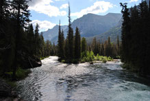 Berglandschaft in Montana