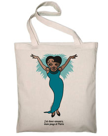 TOTE BAG "DEUX AMOURS"  copyright Stephanie Gerlier 2018 / T FOR TIGER