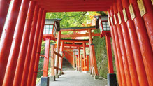 太皷谷稲成神社参道